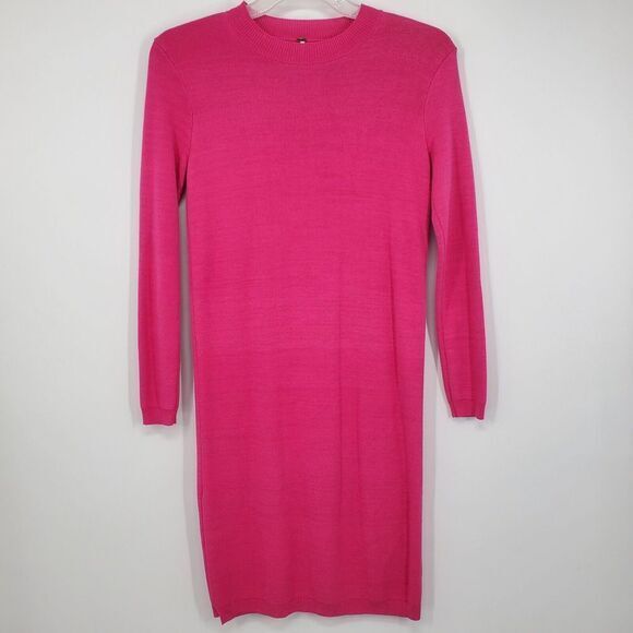 Women's Free‎ People Pink Sweater Dress Size Small - Picture 1 of 5